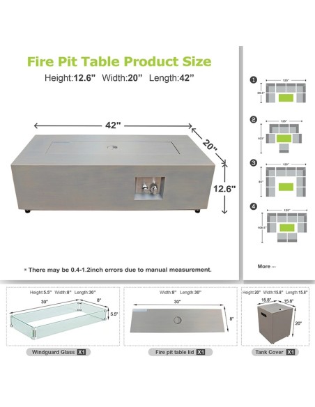 ECLIPSE 42" (Light Gray)